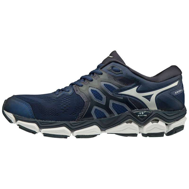 mizuno wave rider 17 navy